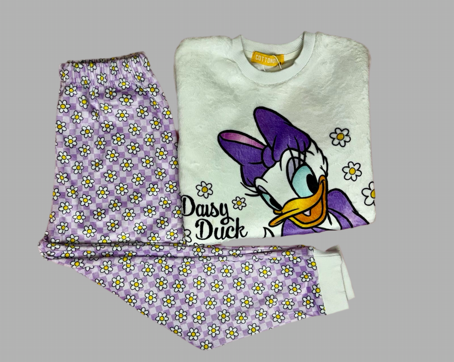 Daisy Duck polar fleece pajamas