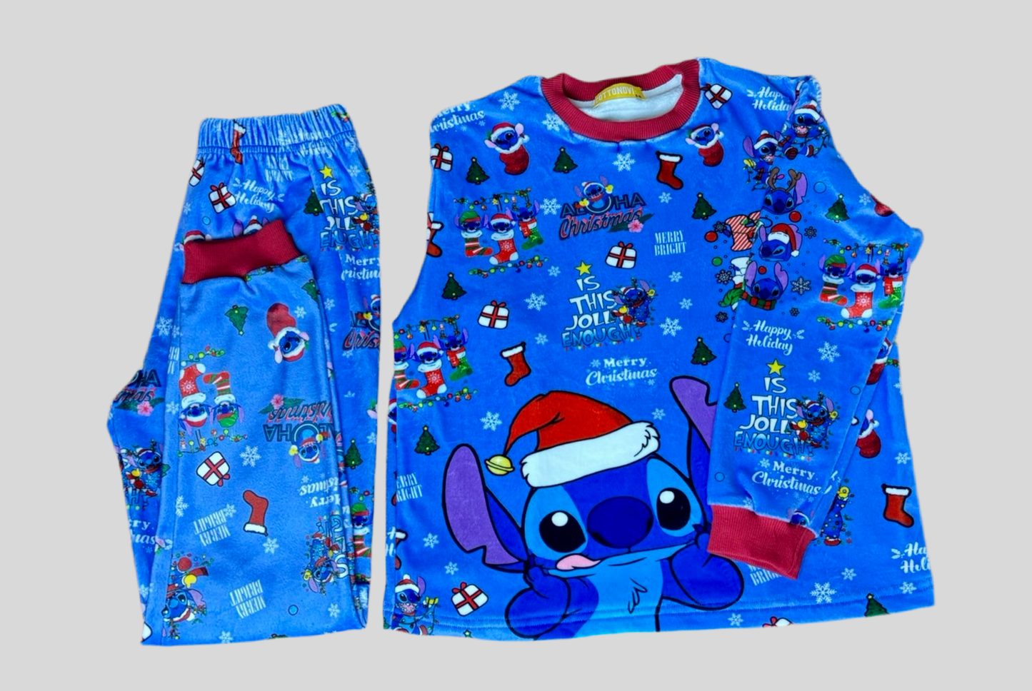 Stitchmas fleece pajamas