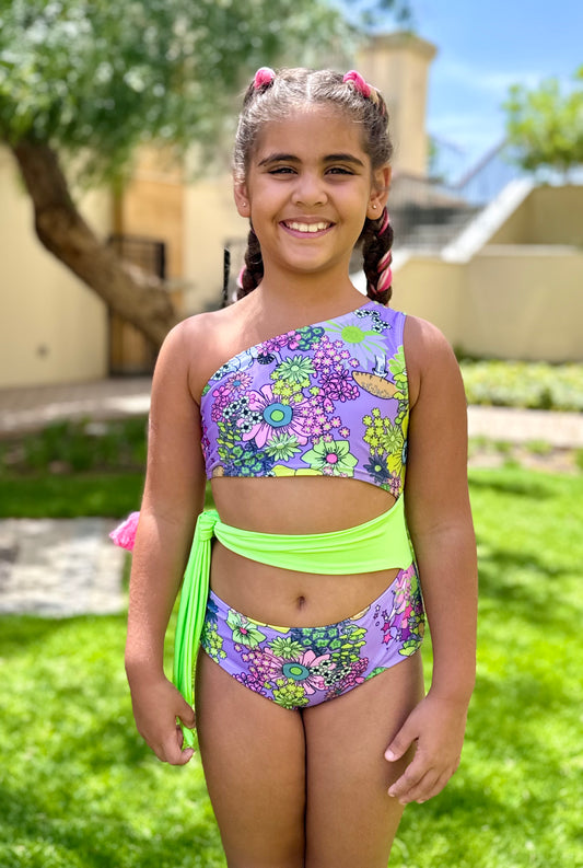 Neon Stars swimsuit