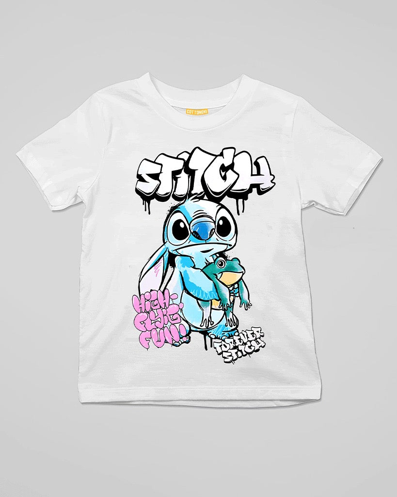 Stitch caricature Tshirt