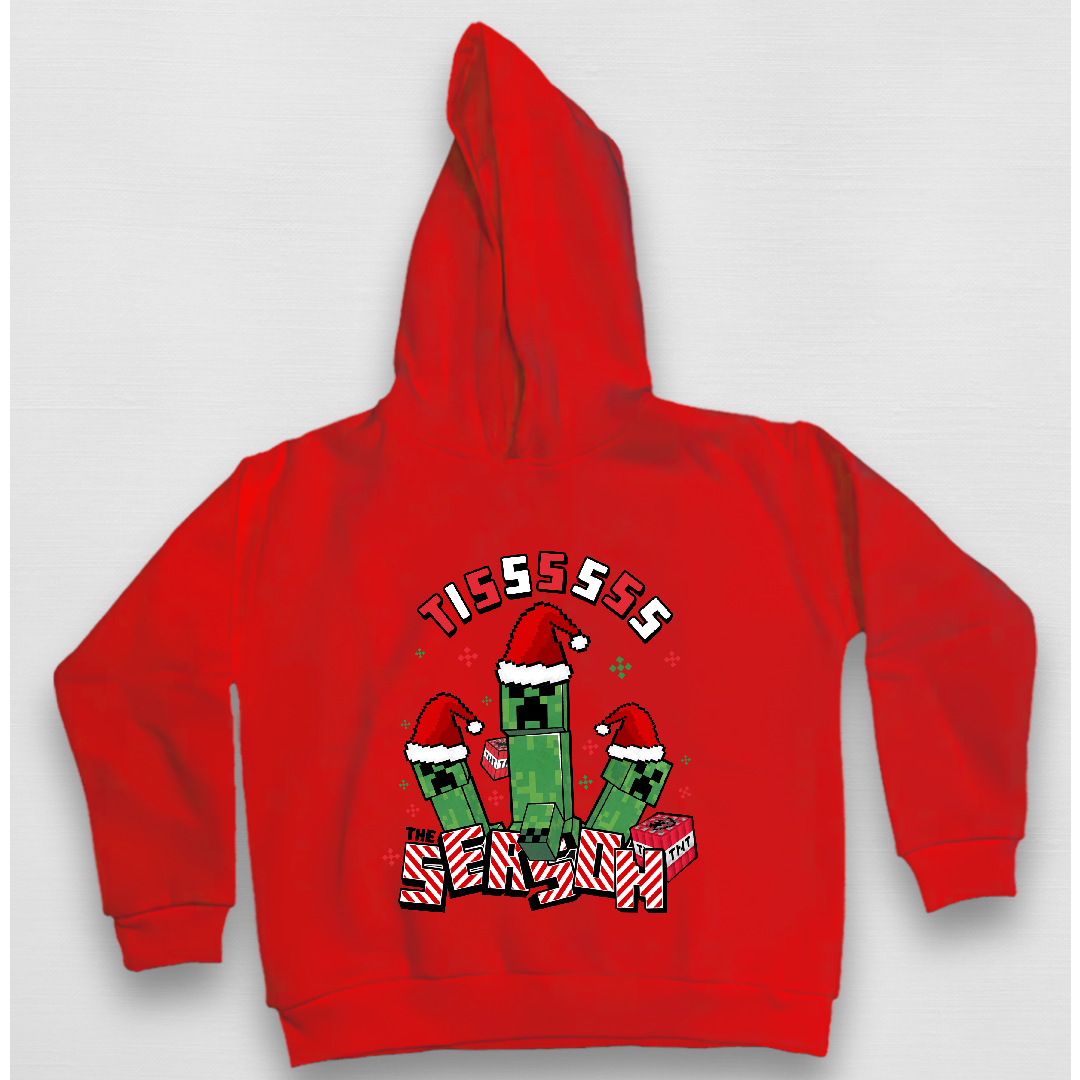 Minecraft Christmas Hoodie