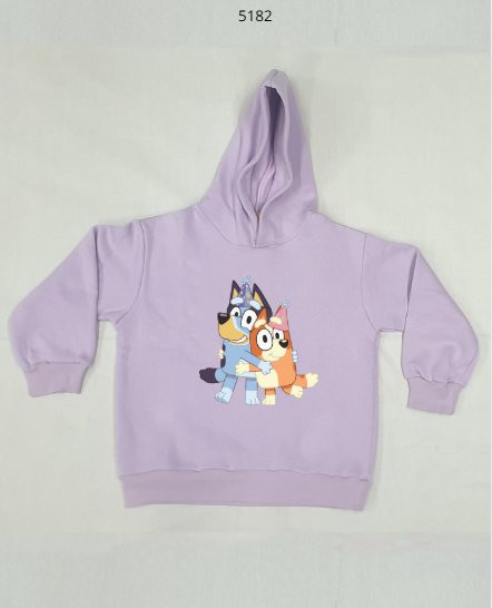 Lilac Hoodie - BLUEY