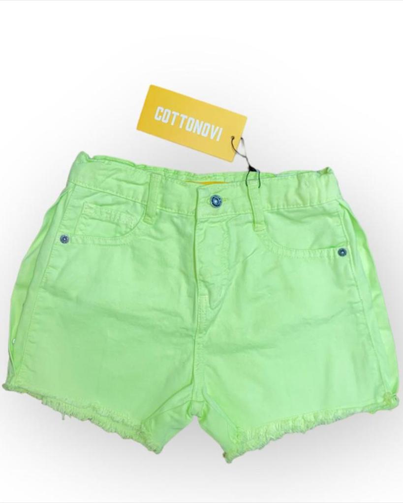 Lime green girls short