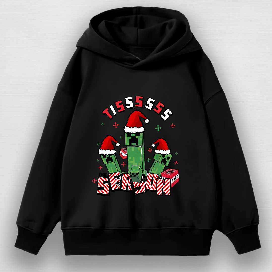 Minecraft Christmas Hoodie