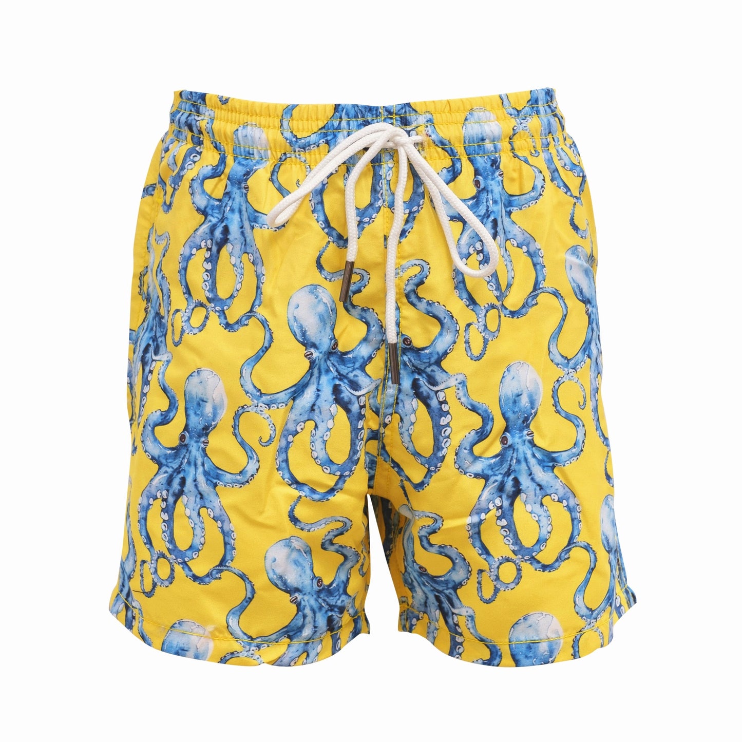 Yellow octopus kids swimsuit