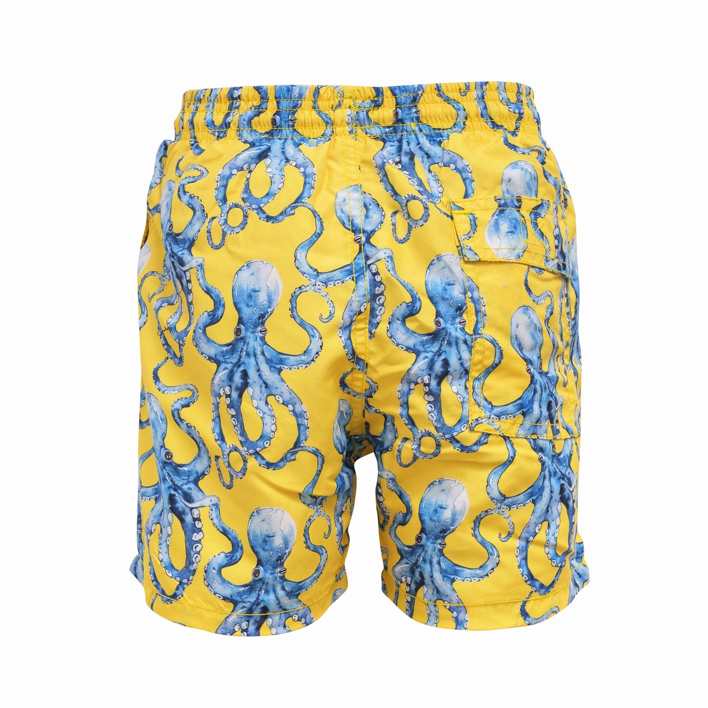 Yellow octopus kids swimsuit