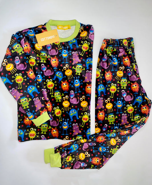 Monsters Fleece Pyjamas