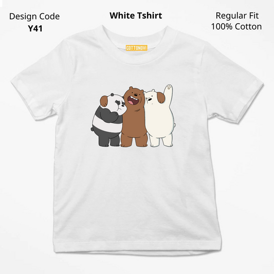 We Bare Bears T-shirt ( Design Y41 )