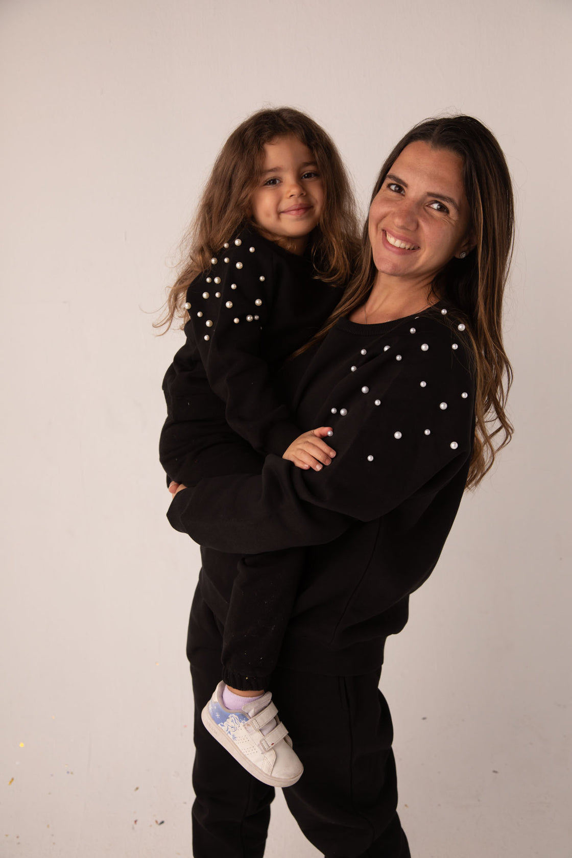 Girls Pearl Black Set