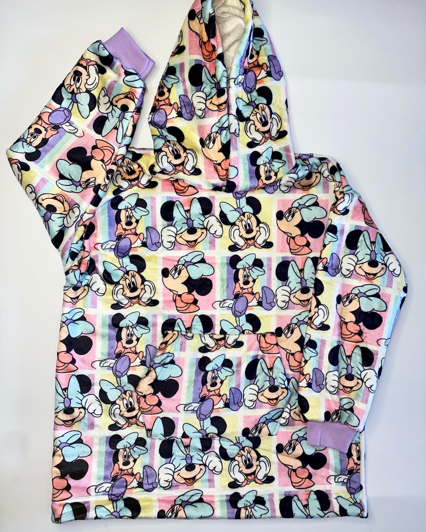 Minnie fleece kids snuddie