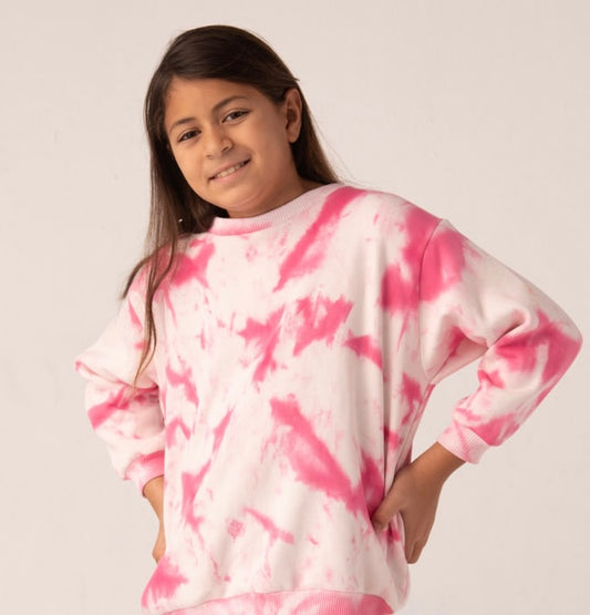 Pink Tie dye set