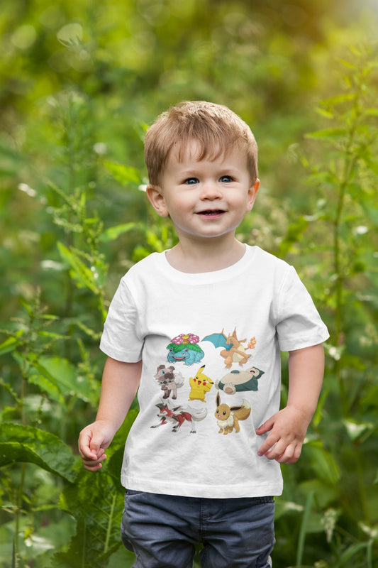 pokemon character T-shirt