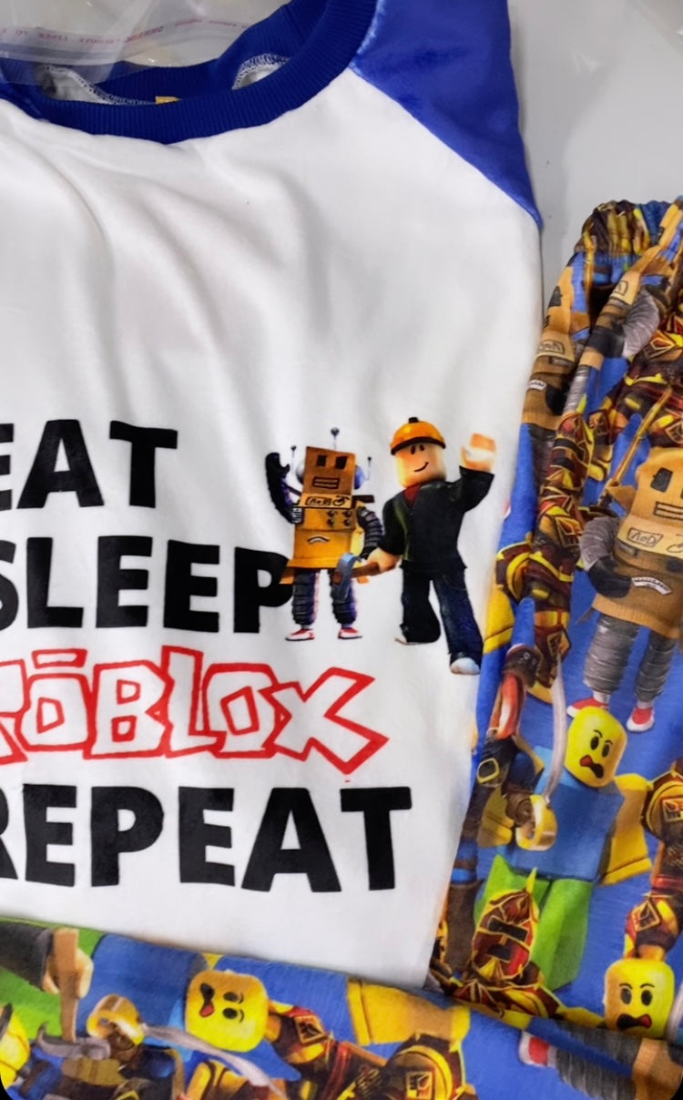 ROBLOX fleece pyjamas