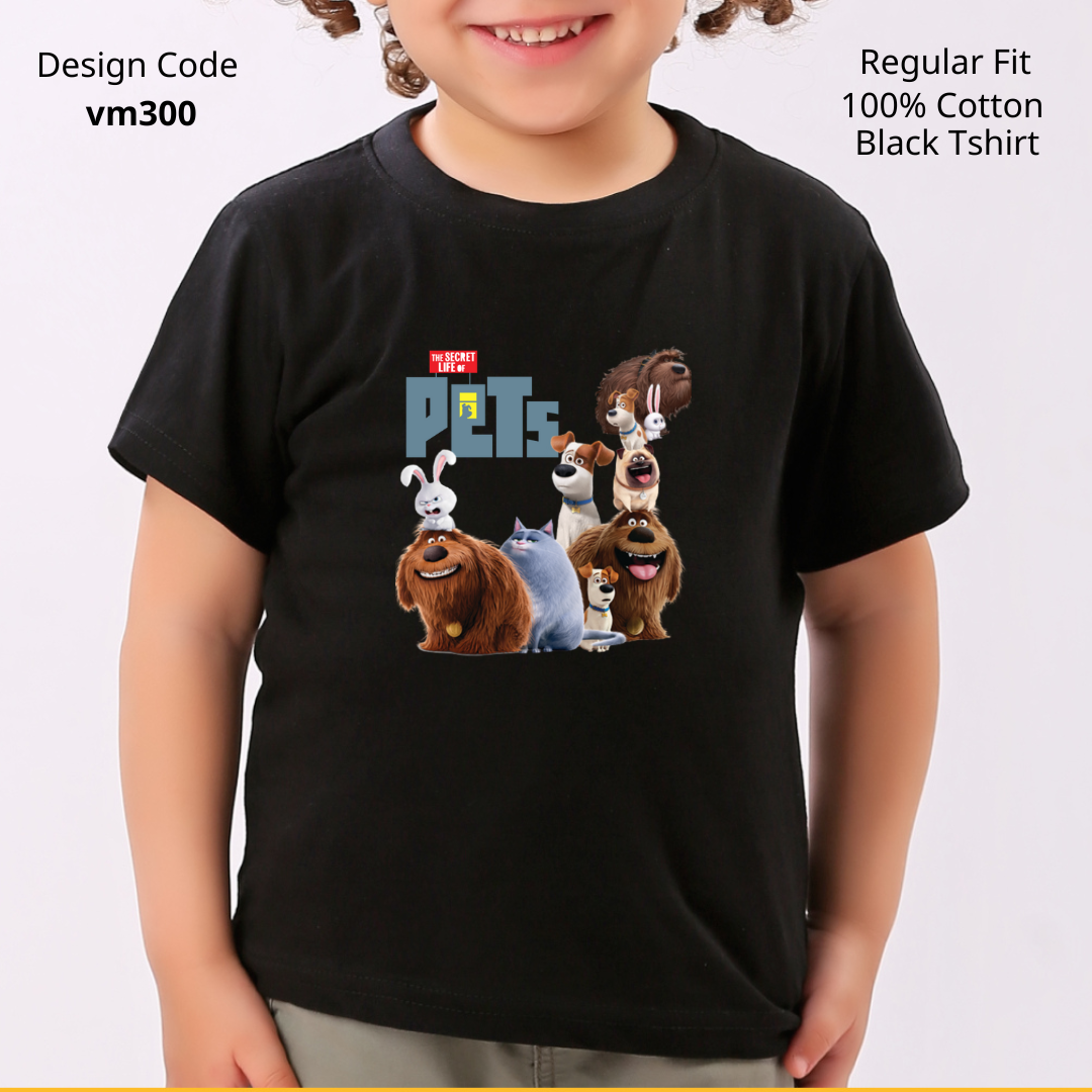The secret life of pet T-shirt ( Design Vm300 )