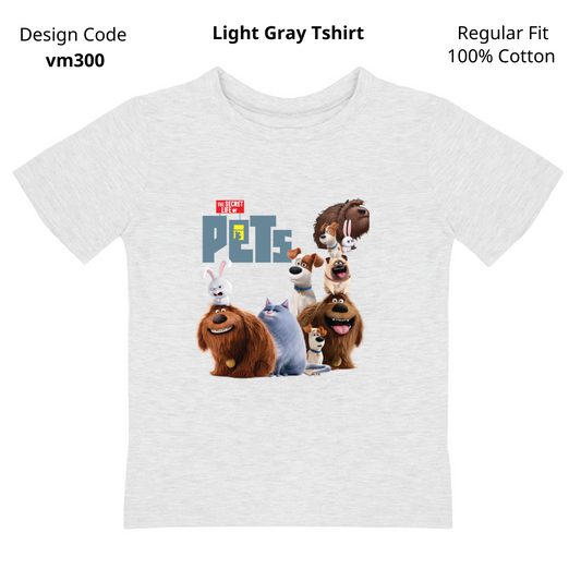 The secret life of pet T-shirt ( Design Vm300 )